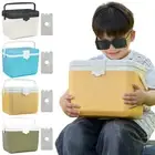 6L Mini Freezer Fridge Wear-Resistant Food Storage Box for Beach Picnic Camping