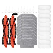 For Robot Vacuum Mop 3C / B106CN Replacement Spare Part Main Brush Side Brush Hepa Filter Mop Cloths Rag
