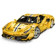 CaDA C61057W 3187PCS Bricks Master Series Italian Super Car Set 1:8 Sc