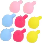 Sosoport 8pcs Squeeze Bubble Inserts DIY Bubble Core for Fun Replacement Parts for Squeeze Stimulate Skills