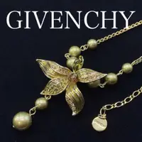 在飛比找蝦皮購物優惠-Givenchy 項鍊 金色 珍珠 花 日本直送 二手