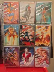 2023 Marvel Fleer ULTRA WOLVERINE COMPLETE Base Set# 1-100 (100 Card Set)