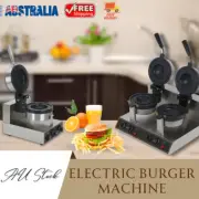 2600W UFO Burger Maker Ice Cream Burger Machine Panini Press Baker Waffle Maker
