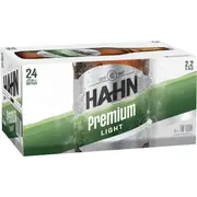 Hahn Premium Light Lager Bottles 375ml x24 Case