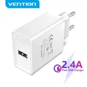 5V 2.4A Fast USB Charger USB Wall Mobile Phone Adapter for iPhone iPad Samsung