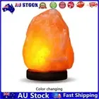 _ Himalayan Salt Lamp LED Night Light with Base Crystal Salt Rock Lamp