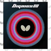 Butterfly Dignics 80 Table Tennis Rubber Table Tennis Rubber | 1.9 mm or 2.1 mm | Red or Black | 1 Inverted Table Tennis Rubber Sheet | Professional Table Tennis Rubber