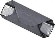 Vaguelly Storage Bags Large Laundry Bag Folding Clothes Bags Storage Clothes Storage Bag Garment Lid Comforter Bag Household Quilts Container Storage Containers Non-woven Fabric Grey
