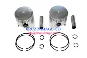 SUZUKI T500 GT500 70mm STANDARD SIZE PISTONS SET 2PISTONS INCLUDED 10-T500PS
