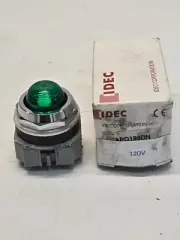 IDEC APD199N-G-120V GREEN Indicator Pilot Light NEW IN BOX x68