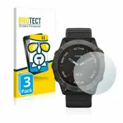 Garmin fenix 6X Pro , 3x BROTECT® TEMPERED GLASS Premium Screen Protector