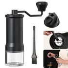 Manual Coffee Grinder 30-Grade Adjustable Settings Hand Coffee Grinder Black Kit