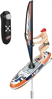 Nuhjytgf Remote Control Boat | Pool Toys for Kids | Waterproof Pool Sailing Game with Led Lights, 2.4Ghz for Bathtub Play, Outdoor Adventures