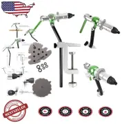 Classic Rotary Alloy Fly Tying Vise with Adjustable Jaw - Travel Friendly
