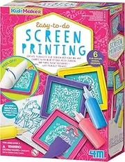 4M Kidzmaker Easy-to-Do Screen Printing Kit