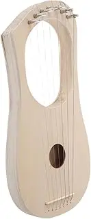 CATIEBYE 1 Set DIY Wooden Lyre Harp Kit for Beginners String Instrument Assembly with Strings Music for Adults Enhance Your Musical Journey