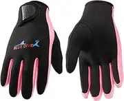 Dive & SAIL 1.5mm Five Finger Glove Neoprene Gloves Premium Scuba Diving Winter Gloves for Diving Snorkeling Paddling Surfing Kayaking Canoeing Spear Fishing Skiing
