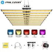 PHLIZON 800W LED Fixture Grow Light Full Spectrum Hydroponics Lighting Flower
