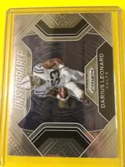 2020 Panini Prizm DARIUS LEONARD Unstoppable Insert #10 Indianapolis Colts