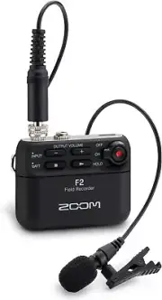 Zoom F2/B field recorder 32 bit float compatible