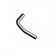 Gates Heater Hose for Ford Laser KB KA Meteor GA GB Engine to valve