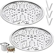 Cuxeedi 2-Pack 11 Inch Stainless Steel Pressure Canner Rack - Compatible with Presto, All-American and More