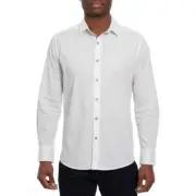 Robert Graham Men's Seaworthy Long Sleeve Sport Shirt White