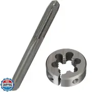 Drill America m3.5 X .6 Tap and Die Kit, HSS Plug Tap and 1" OD HSS Round Die