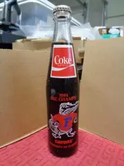 COCA COLA - 1984 FLORIDA GATORS NATIONAL CHAMPIONS - (1) ORIGINAL BOTTLE