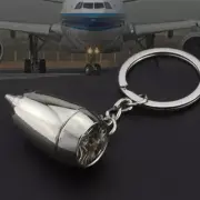 New Design Metal Plane Engine Keychains Mini Jet Engine Keyrings Gi JL