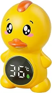 Baby Water Temperature Gauge - Floating Toy Water Temperature Gauge - Cartoon Duck Bath Toys, Safety Bathtub Temperature- Gauge, Baby Safety Water Thermograph