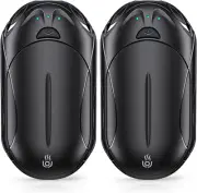 2-Pack Hand Warmers Rechargeable 6000Mah Portable Pocket Warmer 3 Heating Modes