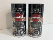 Smokestack Brand Gourmet Culinary Smoking Kit Lot of 2 (Applewood / Classic Oak)