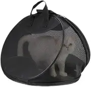 Cat Carry Bag - Mesh Cat Carry Bag | Reversible Puppy Carrier Purse with Storage Pocket, Dog Carrier for Medium Cats, Breathable Pouch for Outdoor Travel Hiking Kitten Puppy