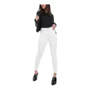 Top shop Jaime high waisted ankle grace off white jeans 34-/30 New Tag bag.