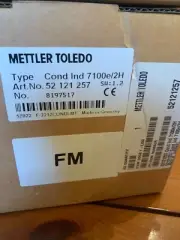 METTLER TOLEDO TRANSMITTER COND IND 7100e/2H 52121257 **NEW**