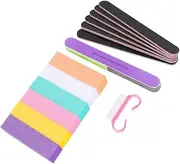 Vaguelly 1Set Nail Art Tool Professional Manicure Supplies for Women Includes High Elastic Buffing Blocks and Sanding Files for Home and Salon Use