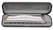 SUZUKI S-64C Chromatic Harmonica Sirius Series Long Stroke New