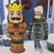 Nutcracker Outdoor Christmas Decoration Inflatable Toy Soldier 4FT.