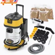 AUTOOL Sand Blaster Mobile Sandblasting Car Engine Carbon Deposit Clean Machine