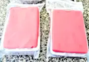 2 RASBERRY PI 4 MODEL B - OFFICIAL RED AND WHITE CASES WITH RUBBER FEET