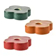 PE Dried Fruit Storage Box with Lid Snacks Jewelry Cosmetics