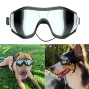 Dog Sunglasses Goggles, UV Protection Wind Dust Fog Protection Eye Wear Protection with Adjustable Strap for Medium or Large Dog
