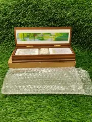 READERS DIGEST Wooden Game Box With 2 Decks Of Cards And 5 Dice COMPLETE