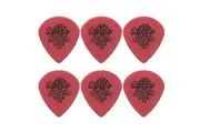 6 x Jim Dunlop Tortex Jazz Light Sharp Guitar Picks Jazz III 472RL3
