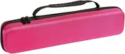 LIFKOME Portable Hard Case for Hair Straighteners and Curling Irons Heat Resistant Travel Storage Bag for Hair Tools and Accessories Stylish