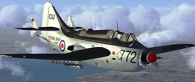 Gannet Fairey UK Anti-Submarine Airplane Mahogany Kiln Dry Wood Model Small New