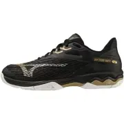 Mizuno Tennis Shoes Wave Exceed Light 2 OC Black Gold White 26.0 cm 3E 759