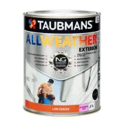 taubmans 1l hi c red low sheen all weather exterior paint