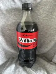 Share a Coke with William 2025 Personalized Gift Coca~Cola Bottle 20oz Zero
